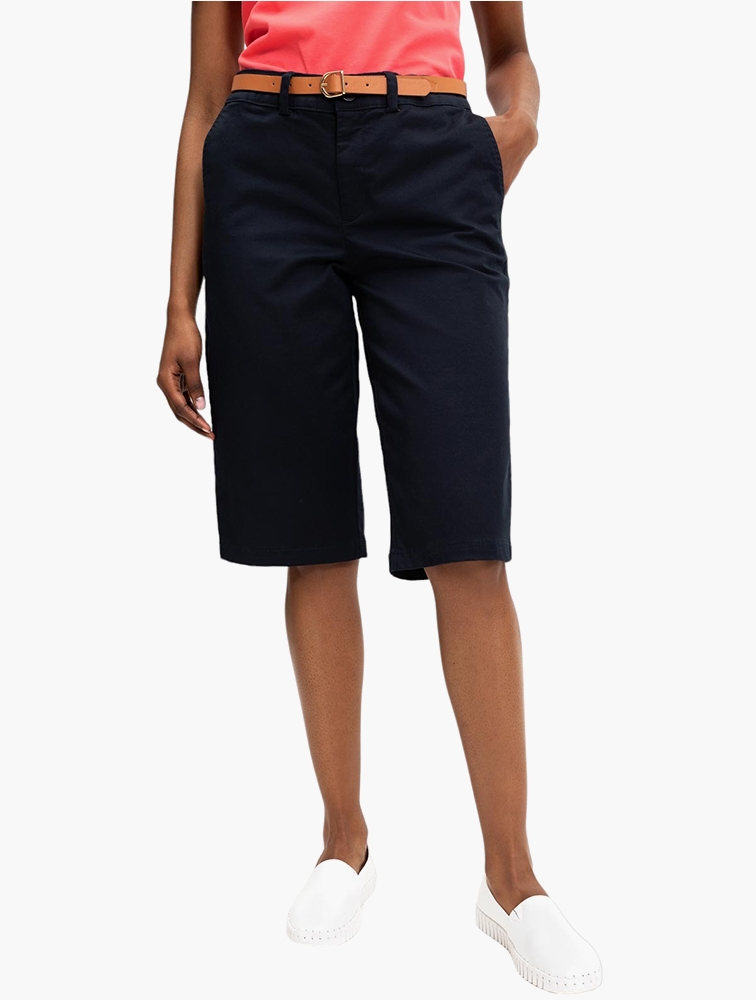 MyRunway Shop Woolworths Navy Belted Bermuda Chino Shorts for